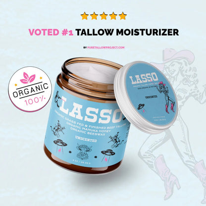 Organic Tallow & Manuka Honey Moisturizer